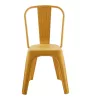 King Home Tower Paris PP Szék Műanyag Sárga Sztapelható