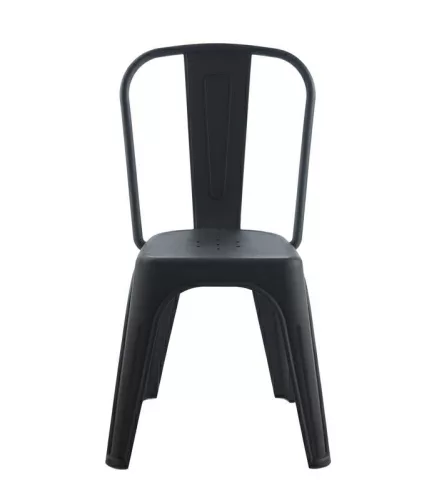 King Home Tower Paris PP szék fekete műanyag