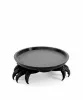 King Home SHP CRAB dekoratív tálca fekete rák alakú 3D nyomtatott