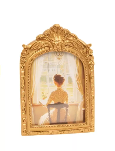 King Home SHP Vintage Renesans Fényképkeret Antik Arany Gazdagon Díszített