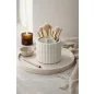   King Home SHP LULLABY Ecsettartó Organizer Műanyag Fehér 360° Forgatható
