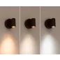 King Home SHP PICKET fali lámpa acél barna LED