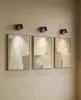 King Home SHP PICKET fali lámpa acél barna LED