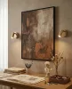 King Home SHP PICKET fali lámpa acél arany LED