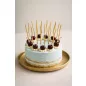 King Home SHP TWIST tortagyertya szett arany spirál 36 db