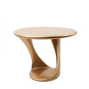 King Home Shangri La asztal gyanta arany szobrászati design