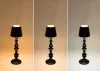 King Home SHP STATE hordozható éjjeli lámpa LED fekete érintésvezérléssel