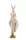 King Home SHP RABBIT Dekoratív Nyúl Figura Gyanta Bézs Arany