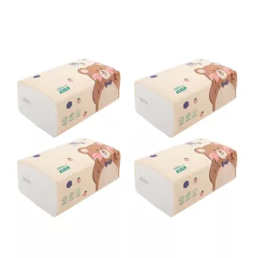  SHP SOFT 4 Négyrétegű Papírzsebkendő Csomag 4 db Illatmentes