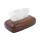 King Home SHP Woodie Zsebkendőtartó Fa Barna