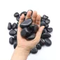 King Home Otoczak 2-3 cm dekorációs kő polerozott fekete