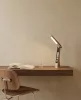 SHP Crane LED Asztali Lámpa Fa Mintás Beépített Óra és Naptár