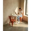 King Home Tower Paris PP UV Szék Műanyag Narancssárga 6 Darabos Szett
