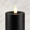 SHP Flame LED Gyertyaszett Fekete Távirányítóval