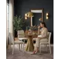   King Home ALYA Szék Szett Poliészter Bézs Minimalist Elegancia (6 db)