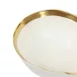   Kare Design Bell Tálkaszett 15 cm Porcelán Fehér-Arany 4 db