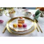   Kare Design Bell Bögre Szett Porcelán Fehér-Arany 4 darabos