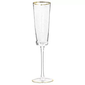   KARE Hommage Kézműves Pezsgőspohár Arany Szegéllyel 165ml