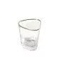 KARE Hommage Kézműves Üvegpohár Arany Szegéllyel 300ml