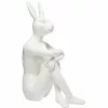 Kare Design Rabbit Dekorációs Figura Gyanta Fehér
