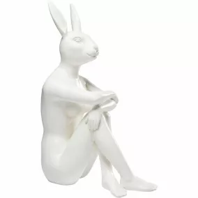 Kare Design Rabbit Dekorációs Figura Gyanta Fehér