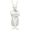 Kare Design Rabbit Dekorációs Figura Gyanta Fehér