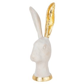   Kare Design Bunny Gold Fehér-Arany Nyúl Dekorációs Szobor
