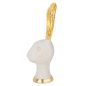 Kare Design Bunny Gold Fehér-Arany Nyúl Dekorációs Szobor