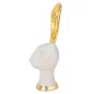   Kare Design Bunny Gold Fehér-Arany Nyúl Dekorációs Szobor