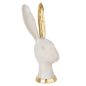   Kare Design Bunny Gold Fehér-Arany Nyúl Dekorációs Szobor