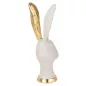   Kare Design Bunny Gold Fehér-Arany Nyúl Dekorációs Szobor