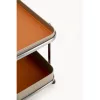 KARE Design Tango Kétszintes Rozsdamentes Acél Zsúrkocsi Bézs-Narancs