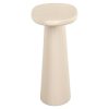 Richmond Clayton Konzolasztal Bézs MDF Modern