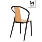 Modesto Design Vincent Szék Rétegelt Fa Természetes Matt Fekete