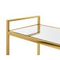 KARE Design Classy Gold Arany Görgős Zsúrkocsi Tükörüveggel