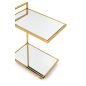 KARE Design Classy Gold Arany Görgős Zsúrkocsi Tükörüveggel