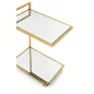   KARE Design Classy Gold Arany Görgős Zsúrkocsi Tükörüveggel