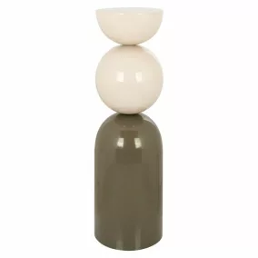 Richmond Bisou Modern Fém Díszoszlop Fehér-Zöld