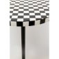 KARE Domero Chess 25 Sakkmintás Kisasztal Fekete-Fehér