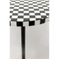 KARE Domero Chess 25 Sakkmintás Kisasztal Fekete-Fehér