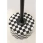 KARE Domero Chess 25 Sakkmintás Kisasztal Fekete-Fehér
