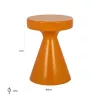 Richmond Kimble 30 Fém Kisasztal Narancssárga Homokóra