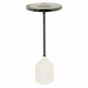 Richmond Aurora 27 Márvány Üveg Kisasztal Fekete