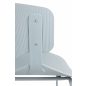 King Home Garret Polipropilén Szék Világosszürke Modern
