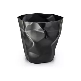   King Home Plast Mini Gyűrt Polipropilén Íróasztali Rendszerező Fekete