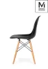 Modesto Design DSW Szék Szett Fekete Bükk Alappal (4 db)