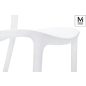  Modesto Design Zing Polipropilén Szék Fehér Egymásba Rakható