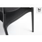 Modesto Design Flex Polipropilén Szék Fekete Matt