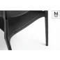 Modesto Design Flex Polipropilén Szék Fekete Matt
