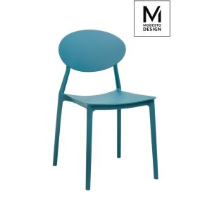   Modesto Design Flex Tengerkék Polipropilén Egymásba Rakható Szék